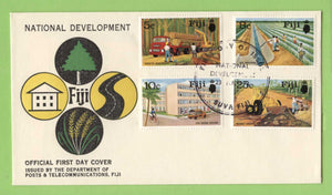 Fiji 1973 Development Projects set on First Day Cover