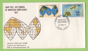 Fiji 1977 E.E.C./A.C.P.* Council of Ministers Conference set on First Day Cover