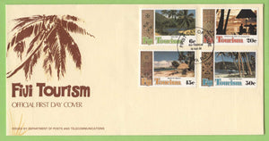 Fiji 1980 Tourism set on First Day Cover