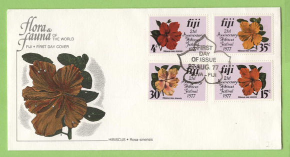 Fiji 1977 21st Anniv of Fiji Hibiscus Festival First Day Cover