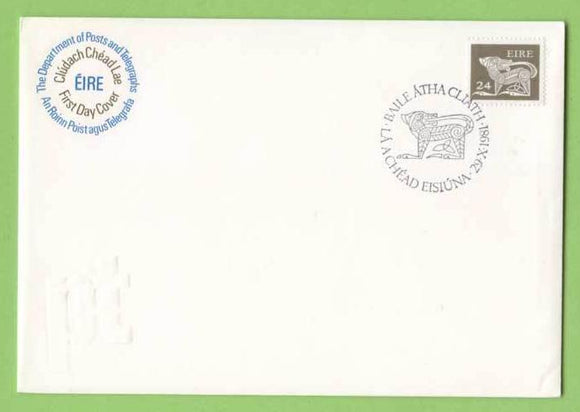 Ireland 1981 24p definitive on First Day Cover