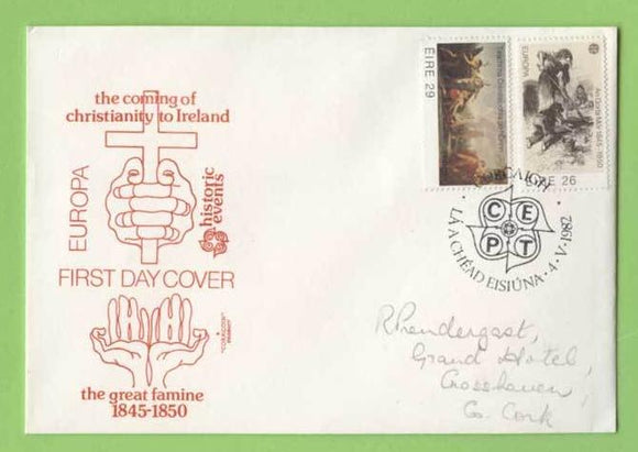 Ireland 1982 Religious Anniversaries set on First Day Cover
