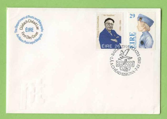 Ireland 1983 Boys Brigade set on First Day Cover