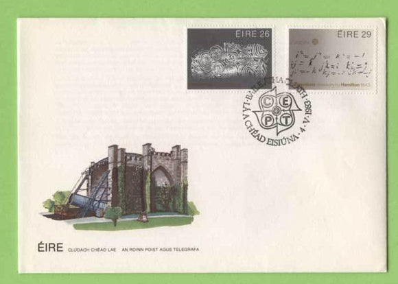 Ireland 1983 Europa set on First Day Cover