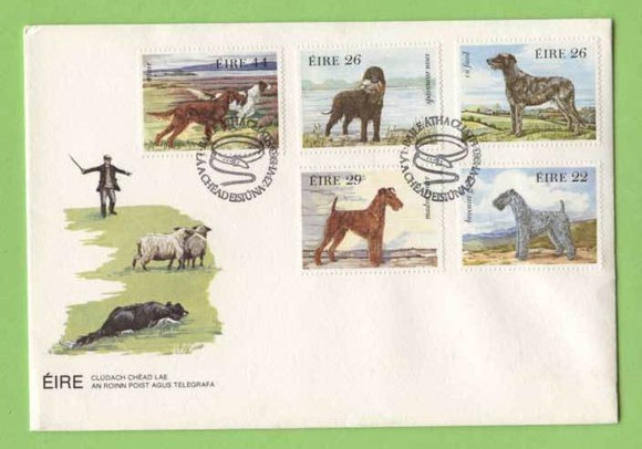 Ireland 1983 Dogs set on First Day Cover