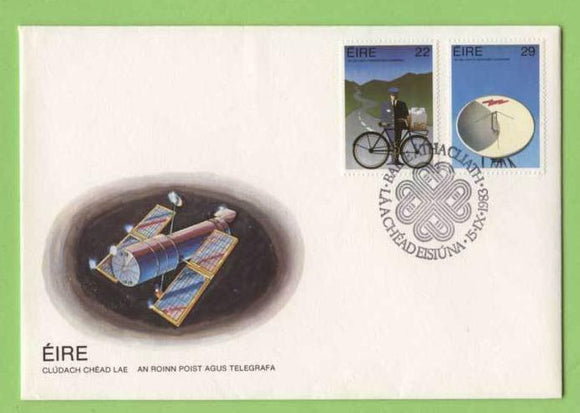 Ireland 1983 Communications set on First Day Cover