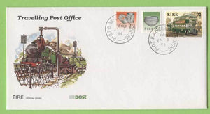 Ireland 1994 Travelling Post office (TPO) Anios, three stamp cover