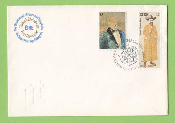 Ireland 1980 Europa. Personalities set on First Day Cover