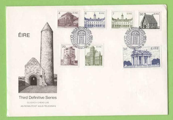 Ireland 1983 seven definitives on unaddressed First Day Cover