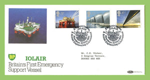 G.B. 1983 Engineering Achievements on Benham IOLIAR First Day Cover, Aberdeen