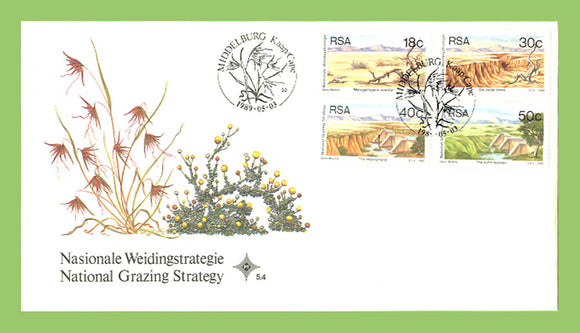 South Africa 1989 National Grazing Strategy set on First Day Cover