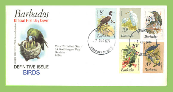 Singapore 1979 Birds part set on First Day Cover