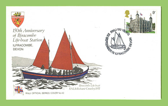 G.B. 1978 RNLI Official Cover series No.42,