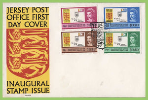 Jersey 1969 Inaugural Stamp Issue on u/a First Day Cover