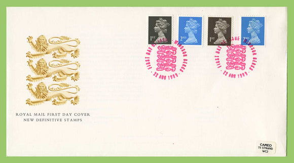G.B. 1999 1st & 2nd class NVI stamps on First Day Cover