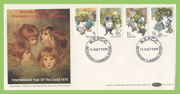G.B. 1979 Year of the Child set on Benhams First Day Cover, NSPCC Bethlehem