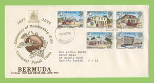 Bermuda 1977 Centenary of U.P.U. Membership set on First Day Cover