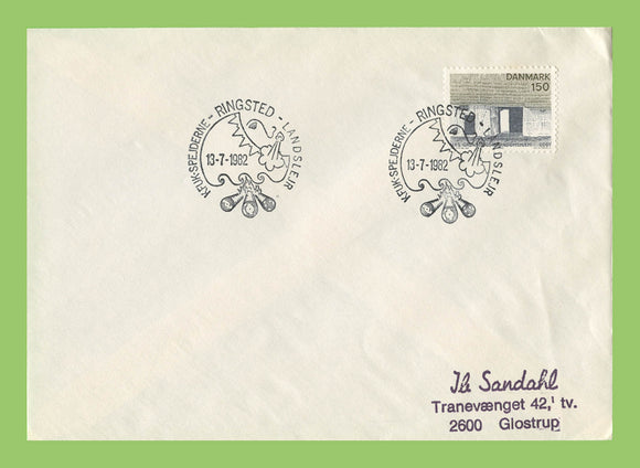 Denmark 1982 Ringsted special cancel Cover