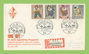 Germany 1971 Youth Exhibition (Puppet Stamps) special cancel cover