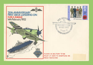 G.B. 1973 No 605 Squadron RAF flown cover, Birmingham