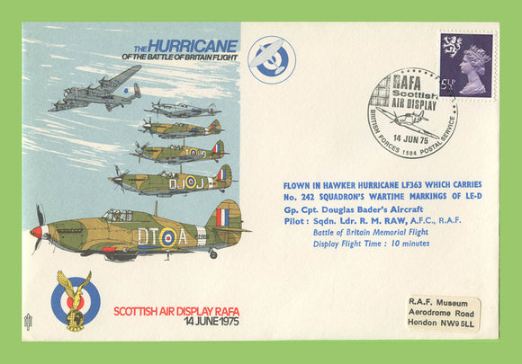 G.B. 1975 The Hurrican in the Battle of Britain , RAF flown cover