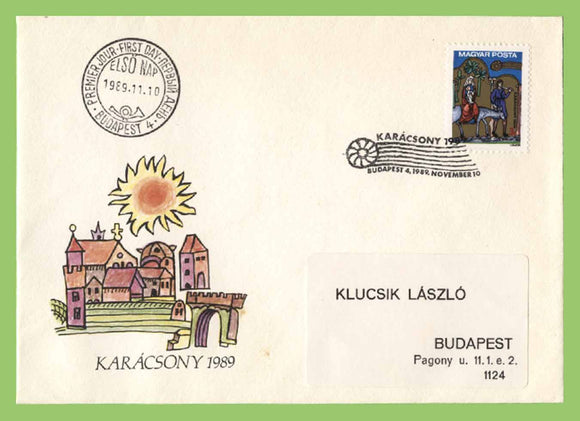 Hungary 1970 Christmas First Day Cover