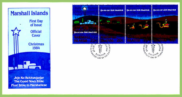 Marshall Islands 1984 Christmas set First Day Cover
