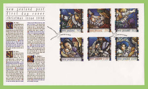 New Zealand - 1996 Christmas set on First Day Cover, Bureau