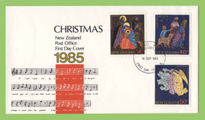 New Zealand - 1985 Christmas set on First Day Cover, Wanganui