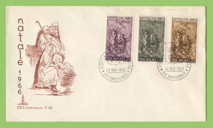 Vatican 1966 Christmas First Day Cover