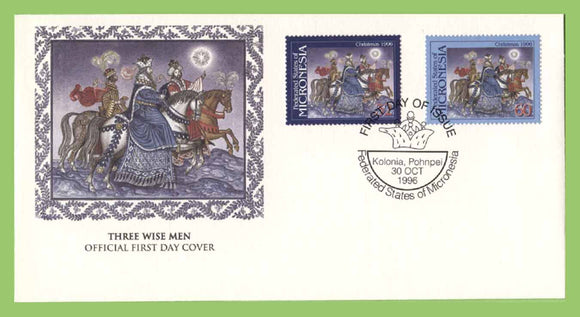 Micronesia 1996 Christmas First Day Cover