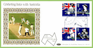 G.B. 1988 Australian Bicentenary set on Benham First Day Cover, Lords, London