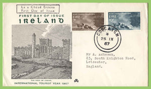 Ireland 1967 International Tourist Year set on addressed First Day Cover