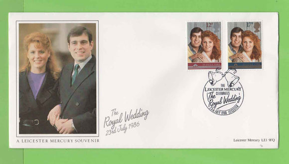 G.B. 1986 Royal Wedding (wedding day) commemorative cover