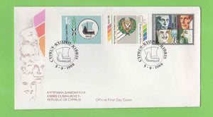 Cyprus 1988 Foreign Minsters Conference set on First Day Cover