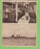 G.B. 1969 HMS York Souvenir Letter Card used, with pictures inside