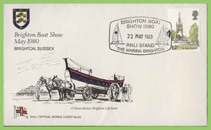 G.B. 1980 RNLI cover No 55, Brighton Boat Show