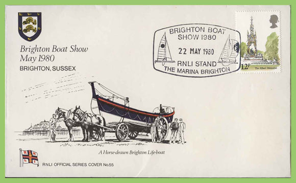G.B. 1980 RNLI cover No 55, Brighton Boat Show