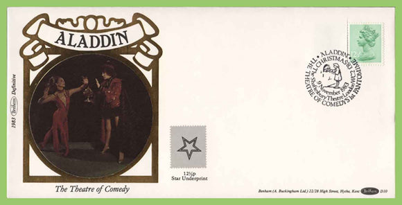 G.B. 1983 12½p Star underprint Definitive Benham silk First Day Cover, London WC2