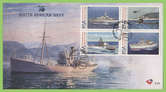 South Africa 1997 South African Navy set on First Day Cover
