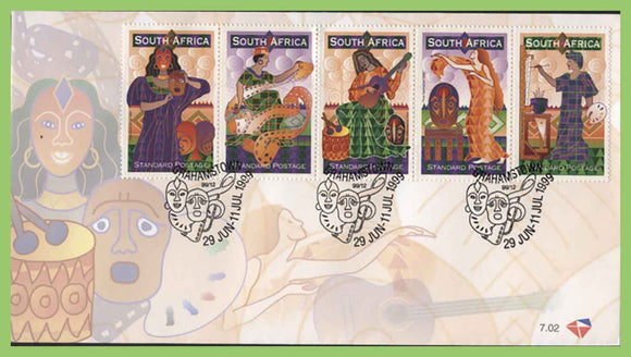 South Africa 1999 Arts Festival set on First Day Cover