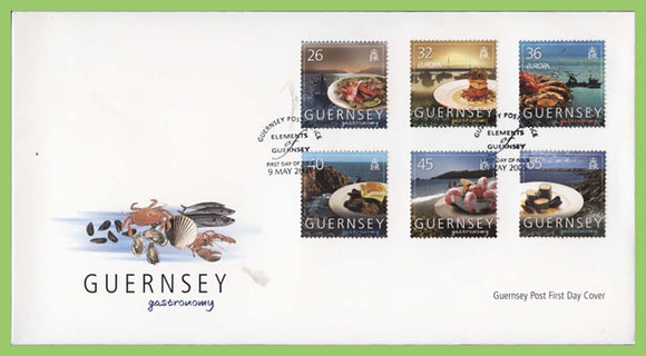 Guernsey 2005 Europa. Gastronomy set on First Day Cover