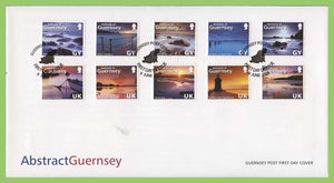 Guernsey 2008 Abstract Guernsey (1st series) set on First Day Cover