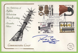 G.B. 1986 5oth Anniversary of Television Broadcasting special cancel signed commemorative cover