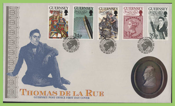 Guernsey 1993 Thomas De La Rue set on First Day Cover