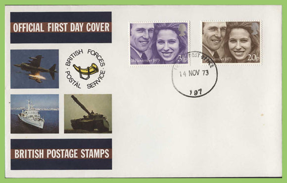 G.B. 1973 Royal Mail on Forces First Day Cover, FPO 197