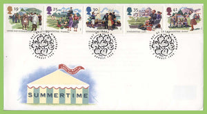 G.B. 1994 Summertime set on u/a Royal Mail First Day Cover, Wimbledon