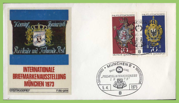 Germany 1973 IBRA Congress set on First Day Cover