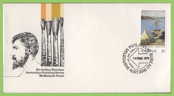 Australia 1979 $5 Sir Arthur Streeton painting on First Day Cover