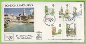 G.B. 1980 London Landmarks set on Benham First Day Cover, London SW